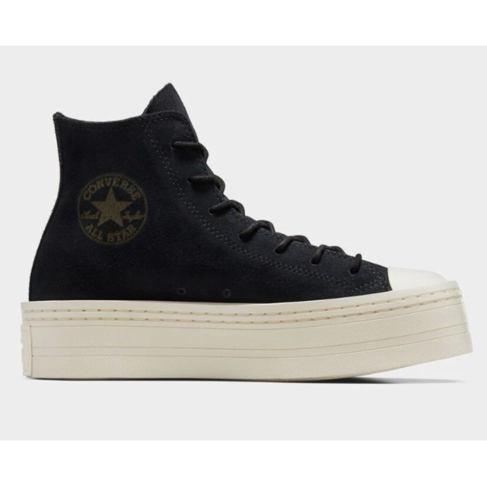 Converse Chuck‎ Taylor AS Modern Lift Mono Suede Shoes Sneakers A05285C US 8 NEW